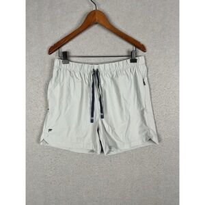 Fabletics The One Shorts Men L Unlined 5" Grey Workout Running Athletic Loop